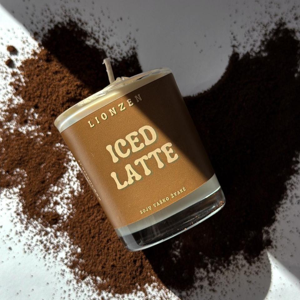 Sojų vaško žvakė - Iced Latte