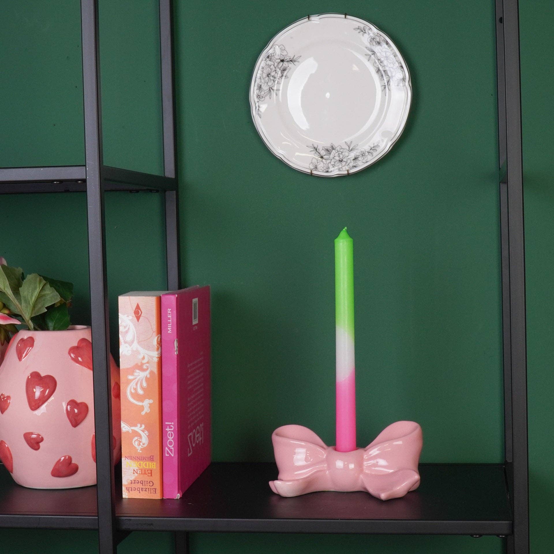 Žvakidė - rožinis kaspinėlis