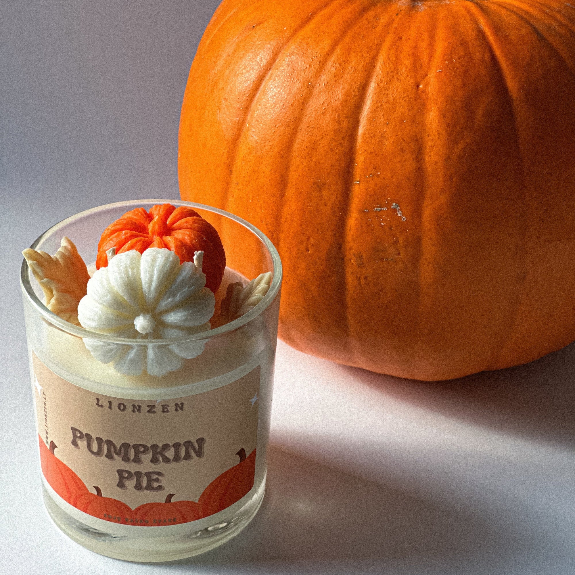 Sojų vaško žvakė - Pumpkin Pie