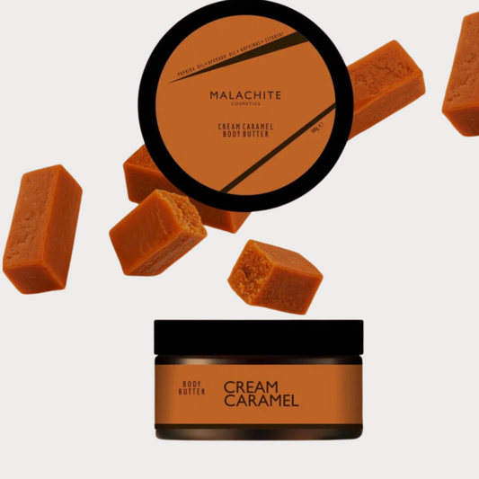 Kūno sviestas MALACHITE COSMETICS "cream caramel", 200ml