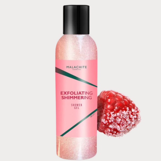 Šveičiamasis dušo gelis MALACHITE COSMETICS, 200 ml