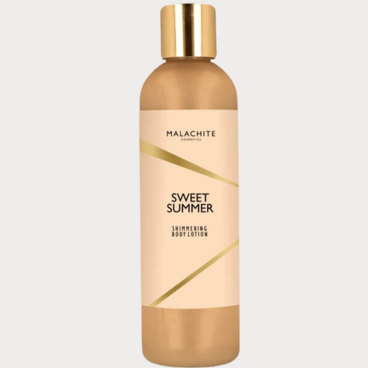 MALACHITE COSMETICS Moisturizing Shimmering body lotion "Sweet summer" 200ml