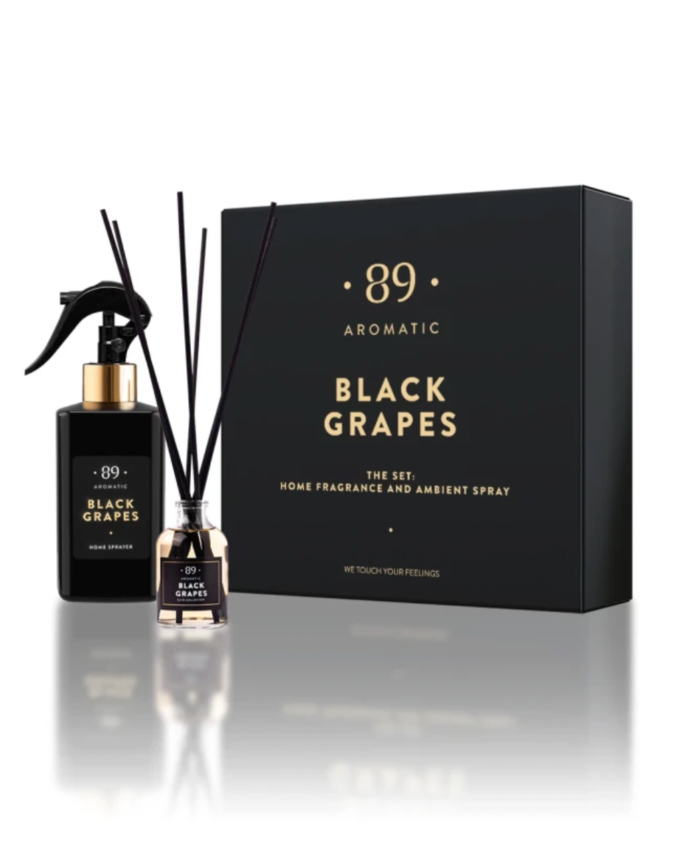 Aromatic 89 - Namų kvapas su lazdelėmis ir purškiamas namų kvapas