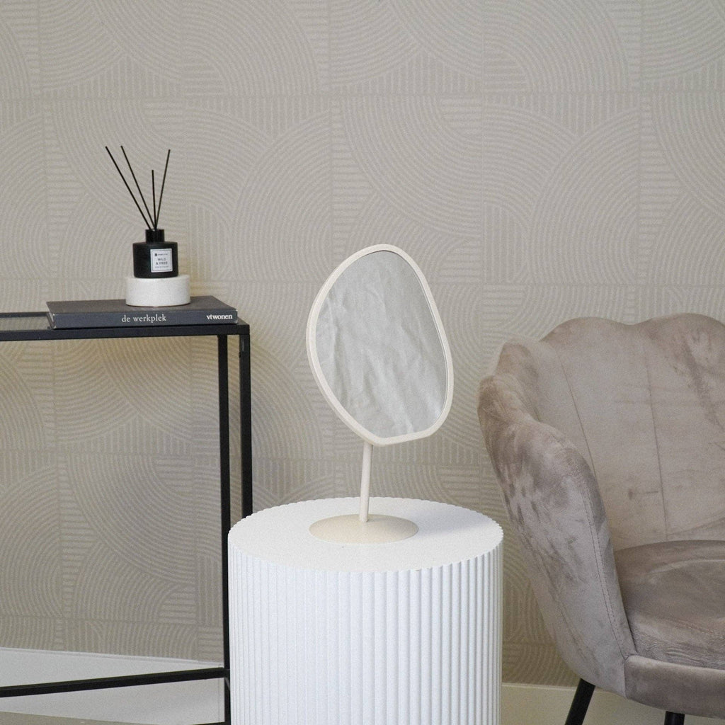 Veidrodis - Smėlio spalvos